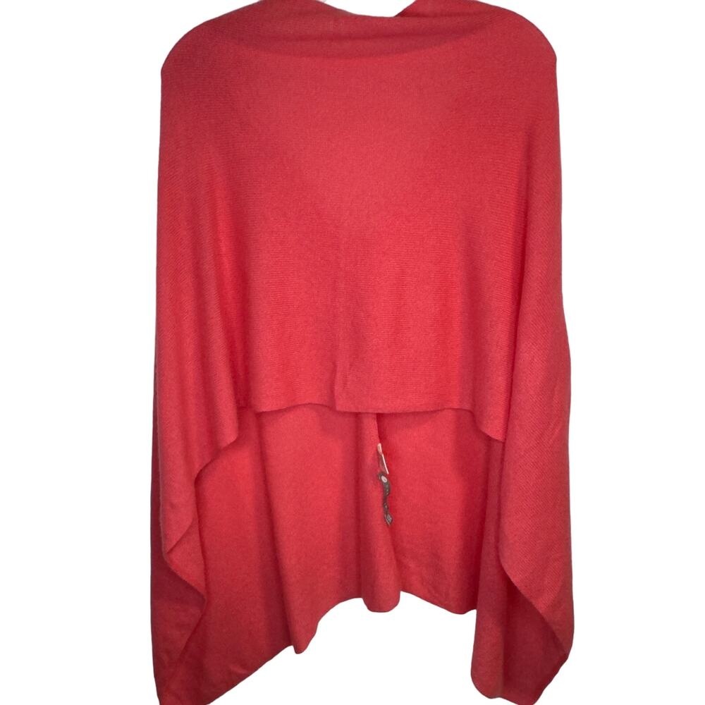 CASHMERE Poncho Pink One size 100% Cashmere